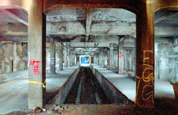 abandoned subway