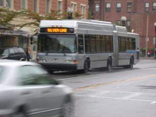 Boston Silver Line BRT bus