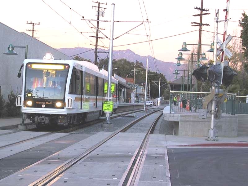 LA Gold Line train