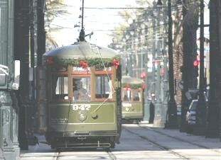 New Orleans streetcars