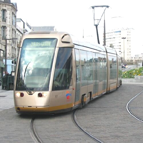 Orleans light rail tram