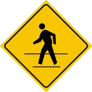 Ped crossing logo