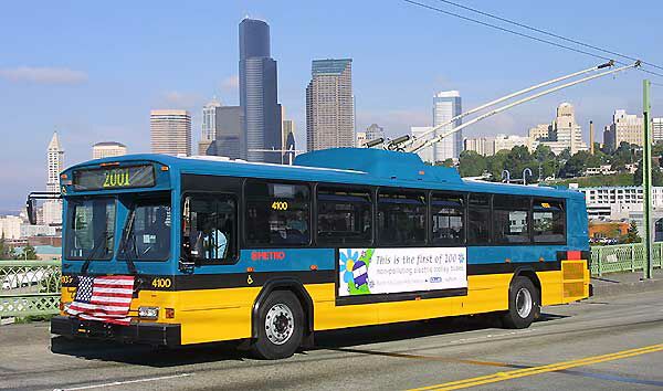 Seattle trolleybus