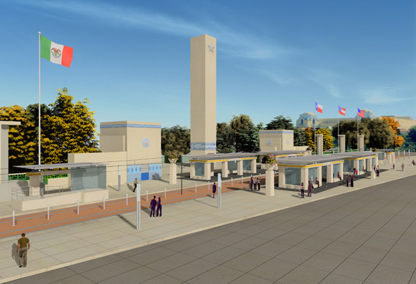 Fair Park station rendering