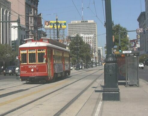 New Orleans streetcar