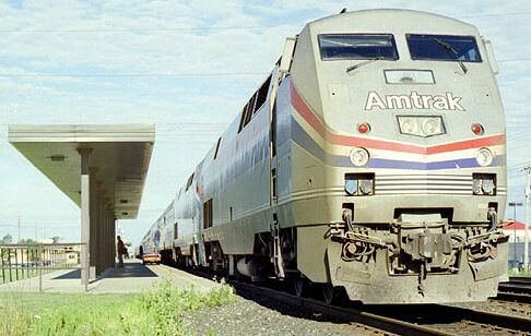 Amtrak train