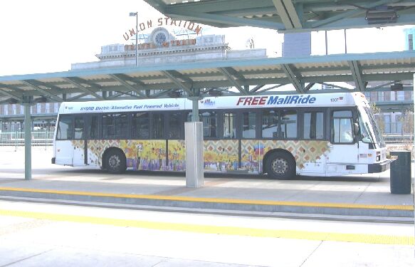 Denver hybrid bus