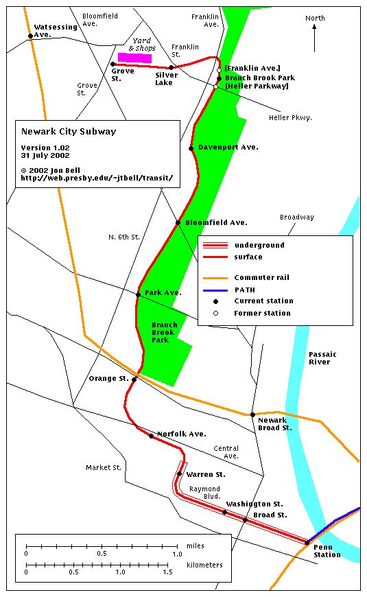 nj transit light rail route