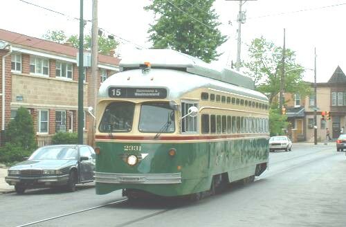 Philadelphia PCC streetcar