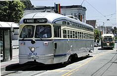 San Francisco PCC car