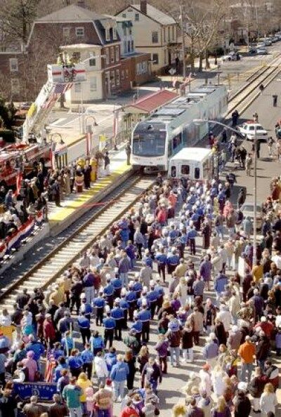 River Line opening day