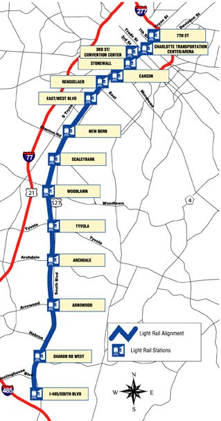 LRT map