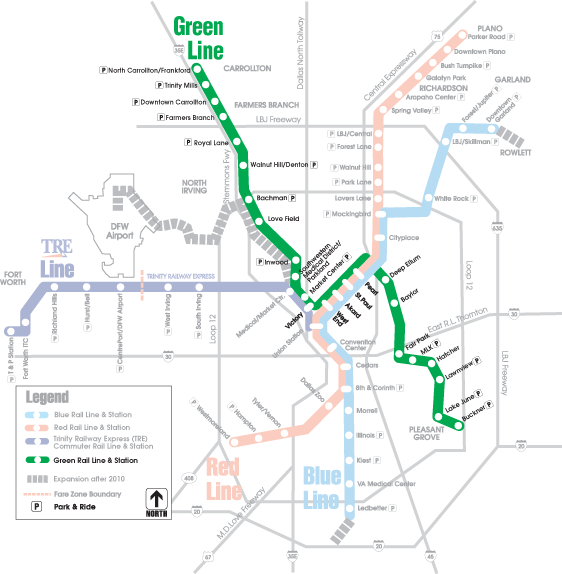 LRT map